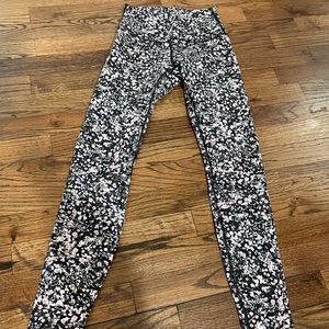 Lululemon Floral Full Length Leggings